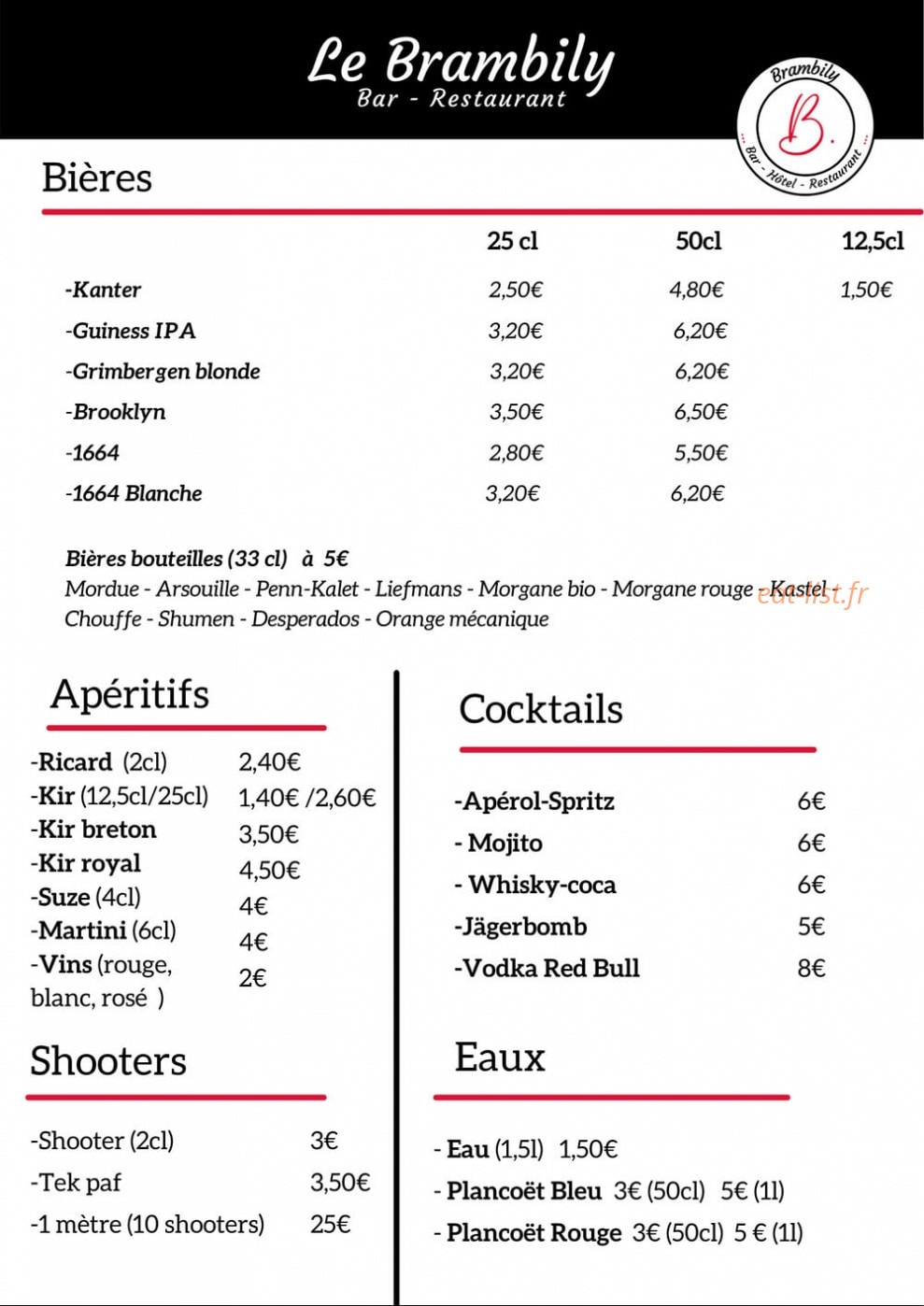 Le Brambily — carte page 5