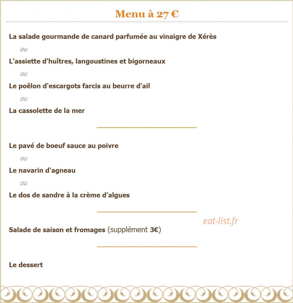 Aux Ajoncs d’Or — carte page 2