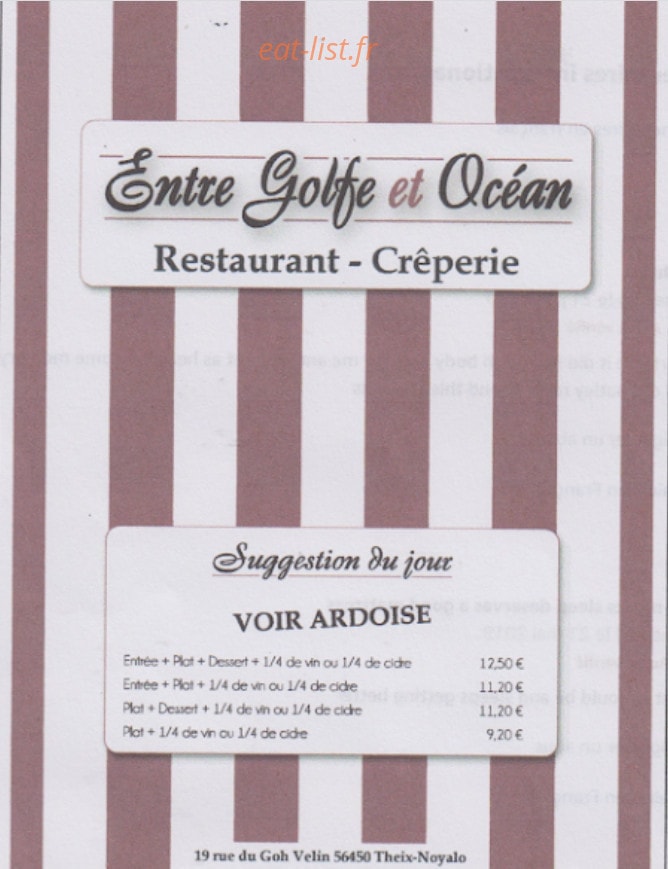 Entre Golfe et Océan — carte page 1
