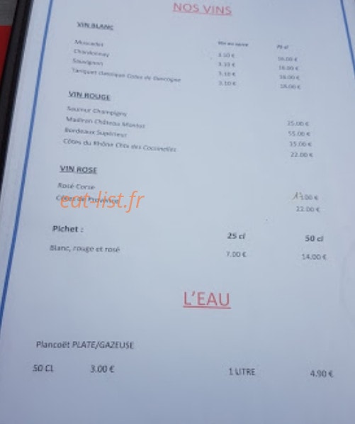 Bateaux sur l'Eau — carte page 5