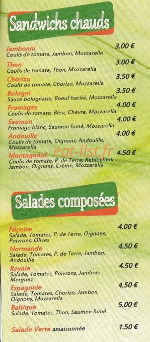 Marco Pizza — carte page 5