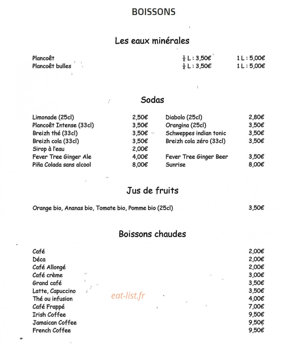 La Passerelle — carte page 9