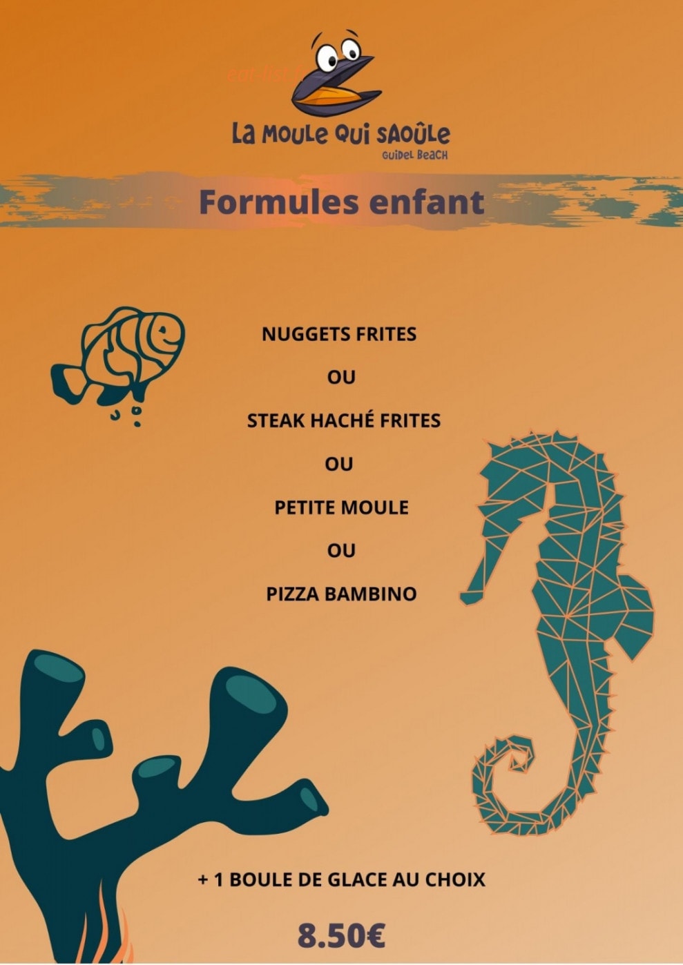 La moule qui saoule — carte page 3