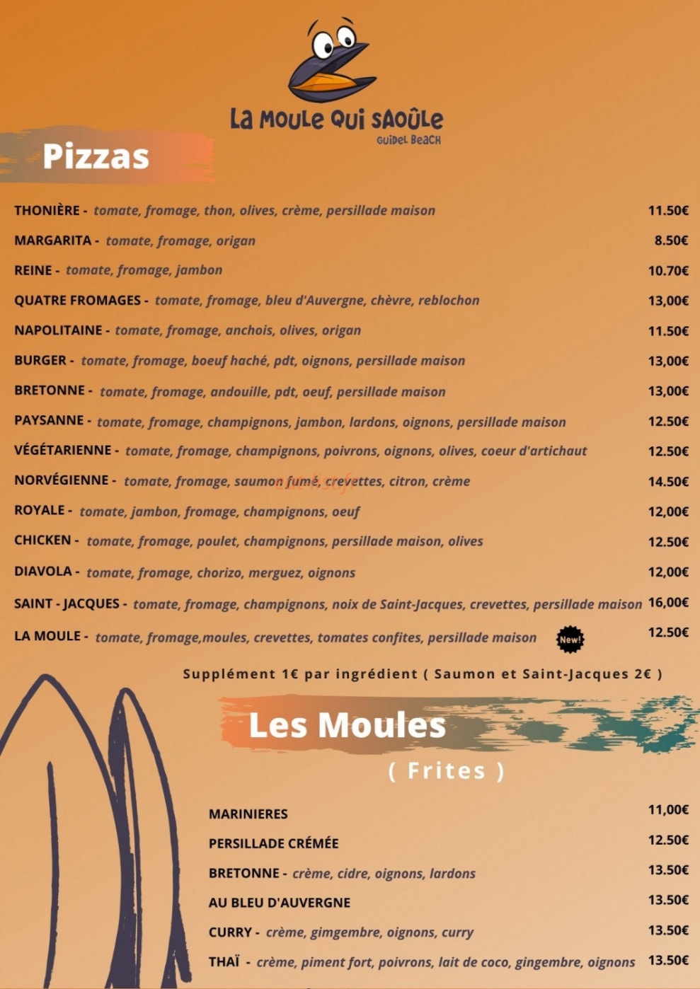 La moule qui saoule — carte page 1