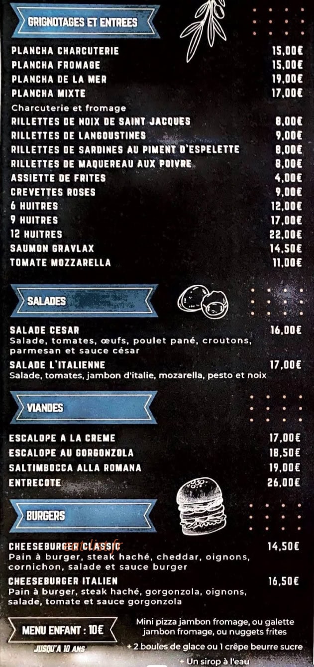 Les terrasses de l’océan — carte page 1