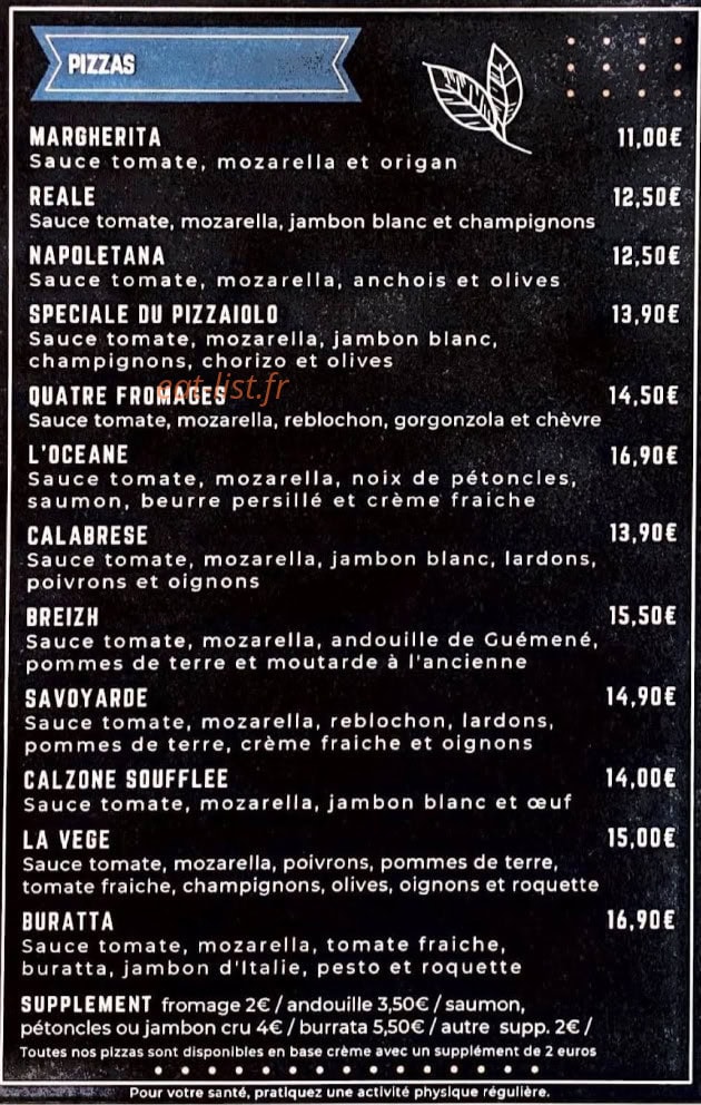 Les terrasses de l’océan — carte page 2