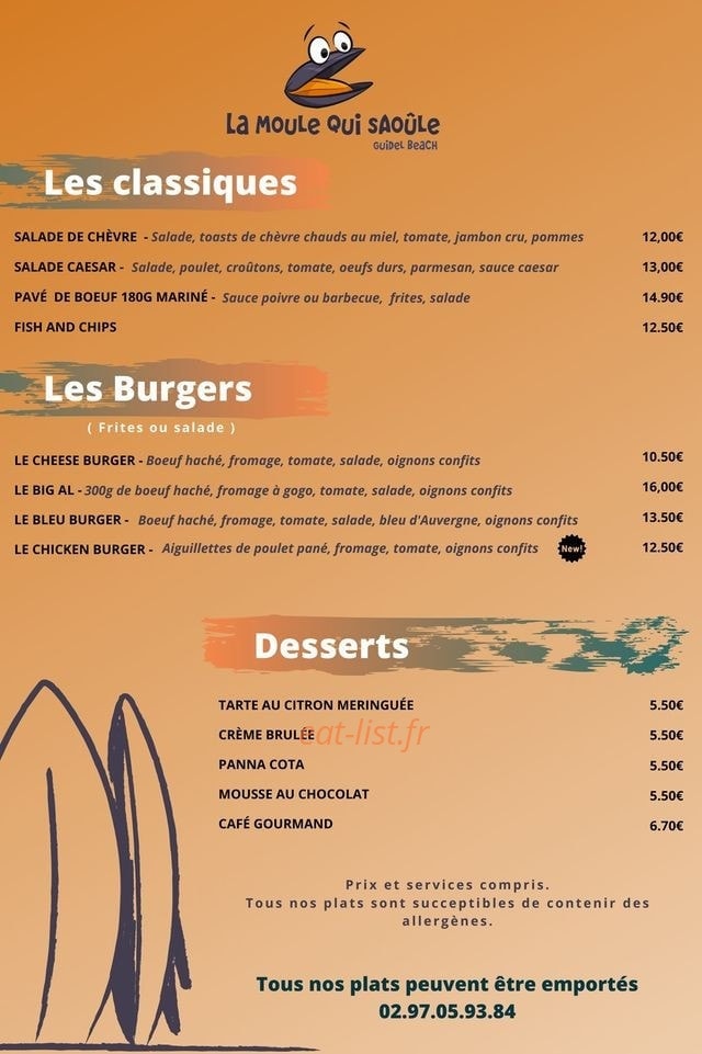 Moule Qui Saoule — carte page 2