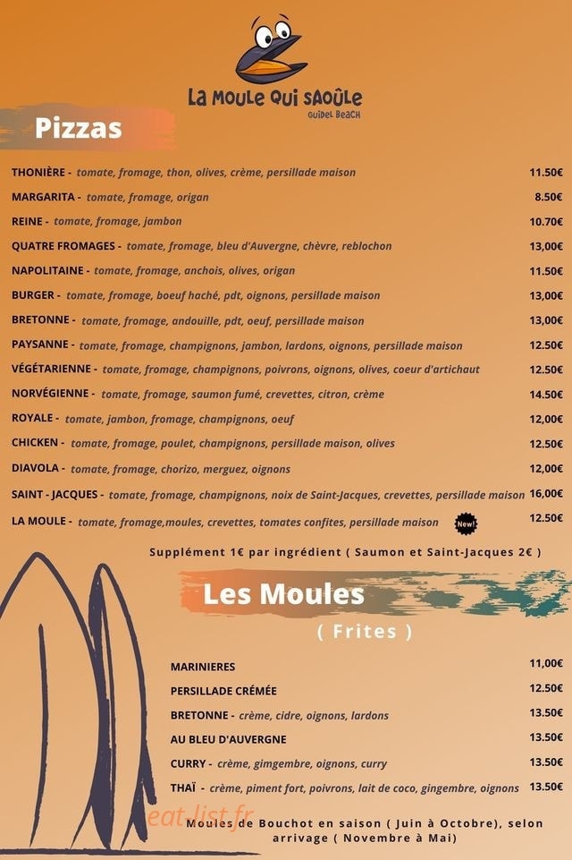 Moule Qui Saoule — carte page 1