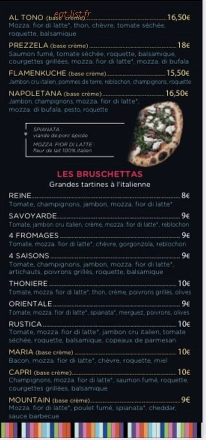 La Cucina — carte page 4