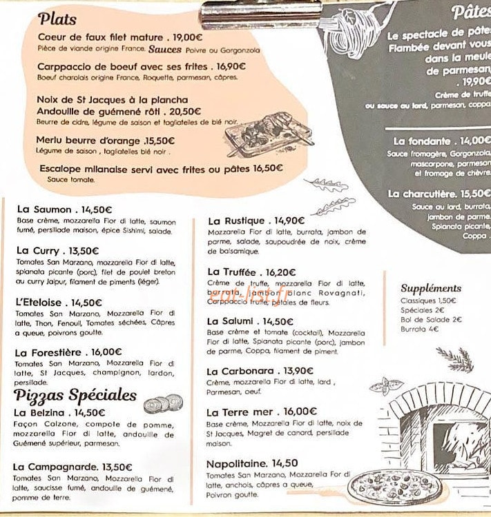 La Belzina — carte page 2
