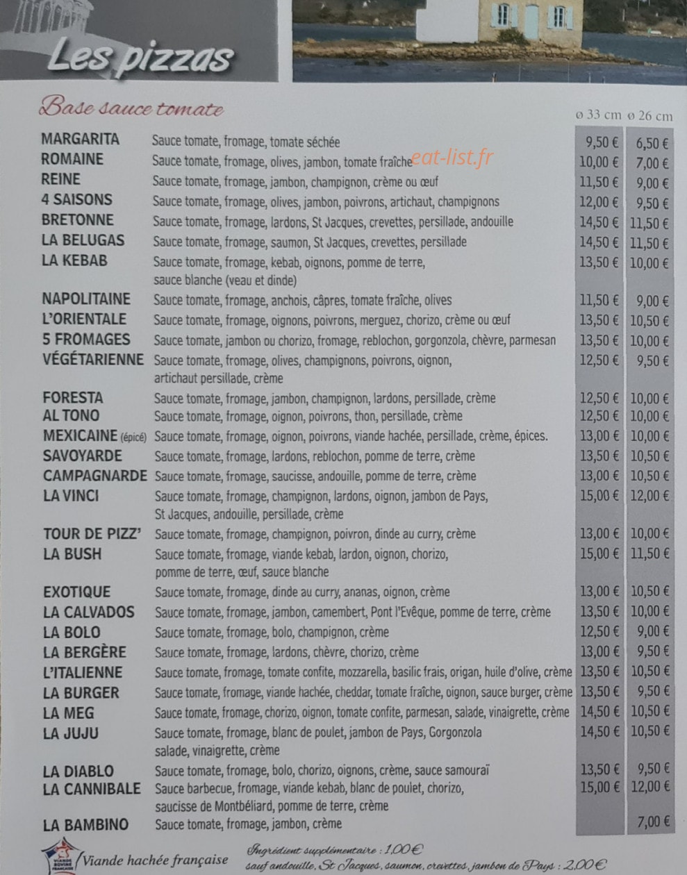 La Tour de Pizz — carte page 2