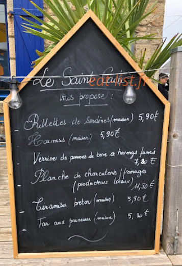 Le Saint Cado — carte page 1