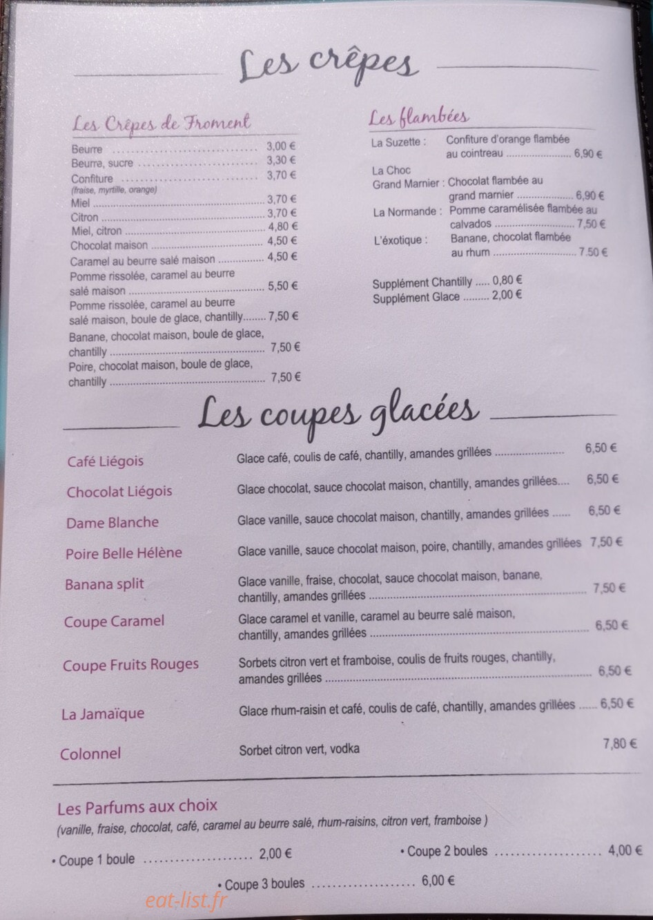 La Locoaline — carte page 2