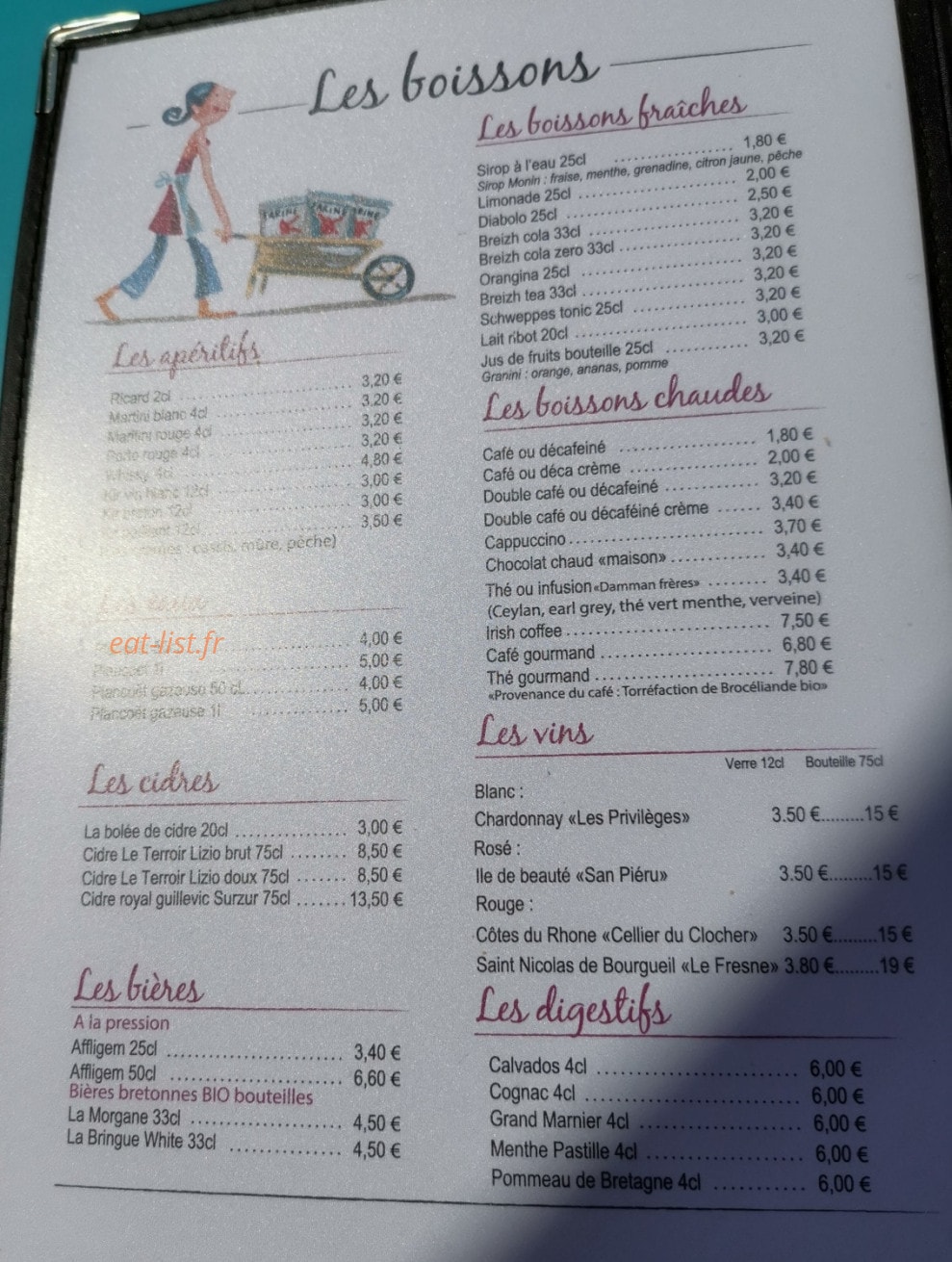 La Locoaline — carte page 3