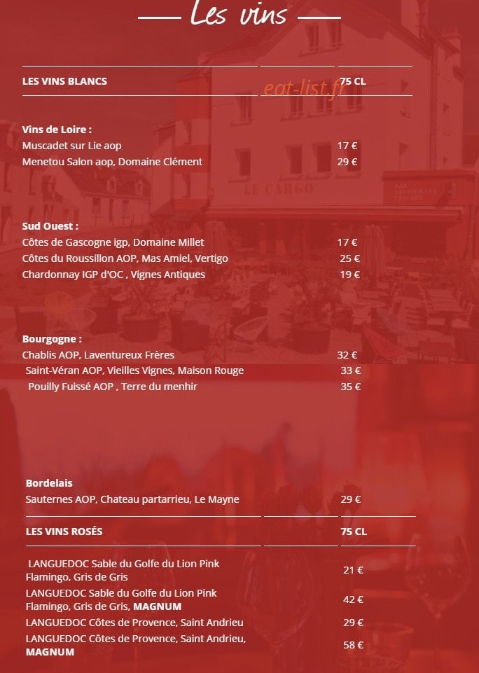 Le Cargo — carte page 9