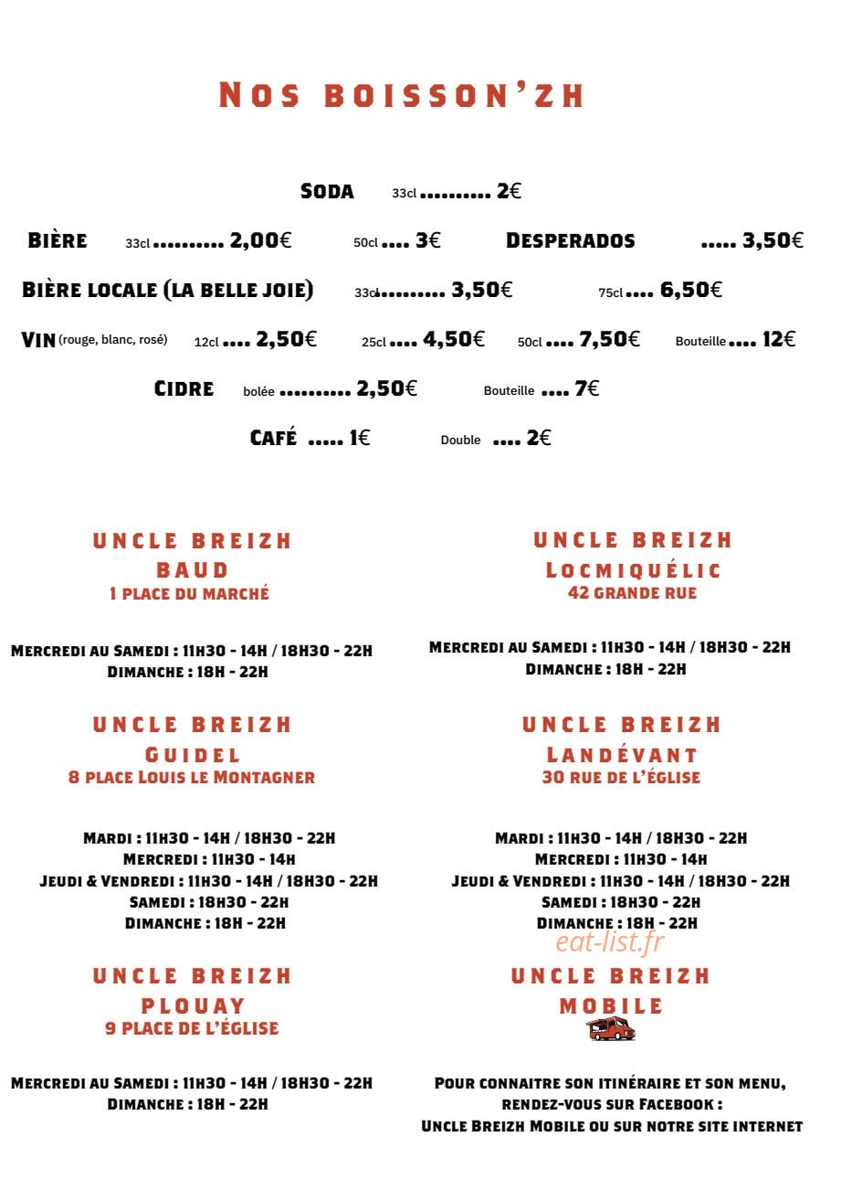 Uncle Breizh — carte page 4