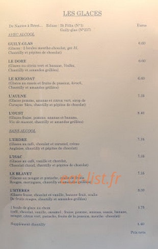 La Gavotte — carte page 3