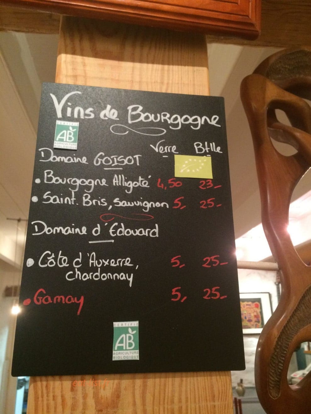Creperie Des Iles — carte page 1