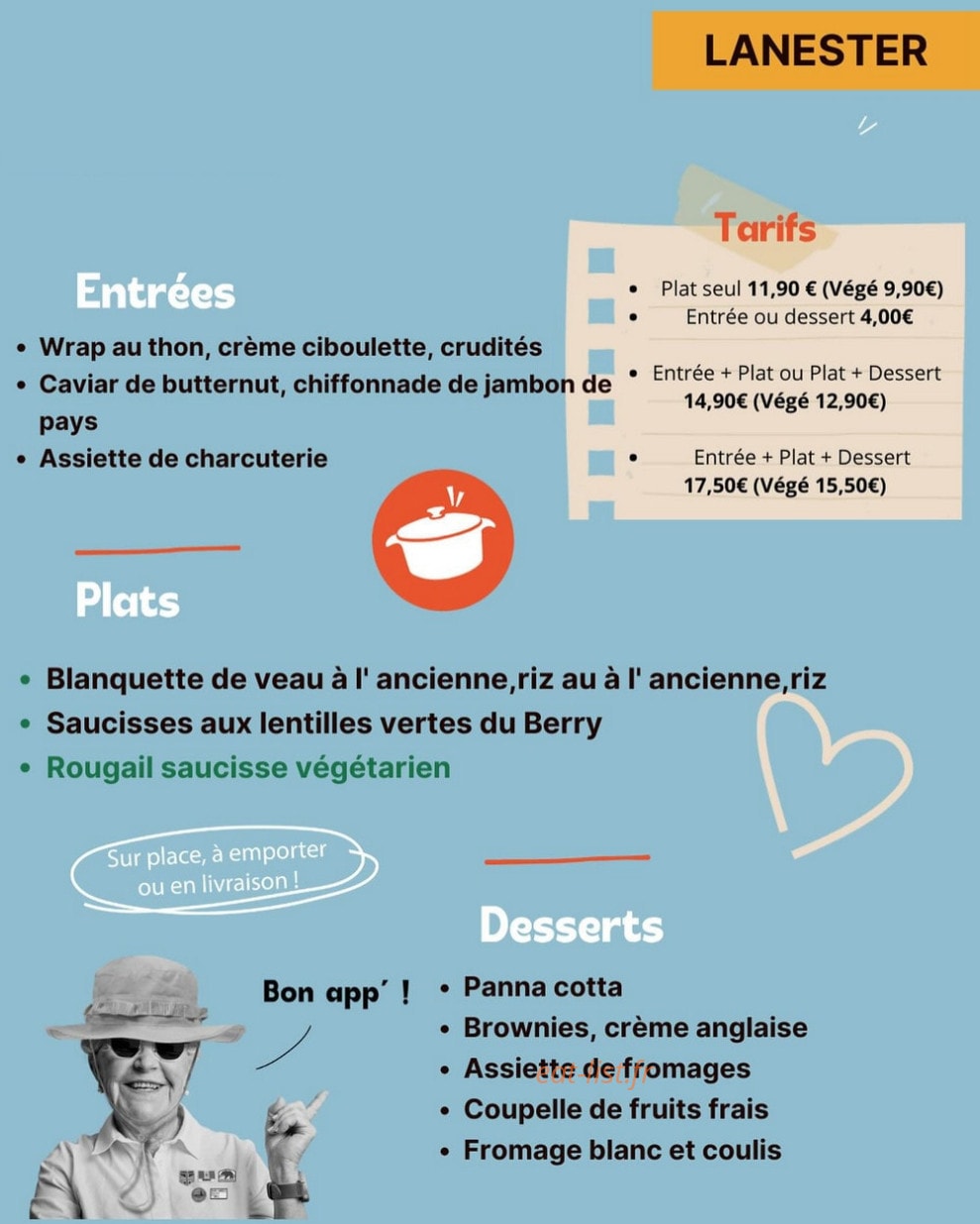 Mamie Paulette — carte page 1
