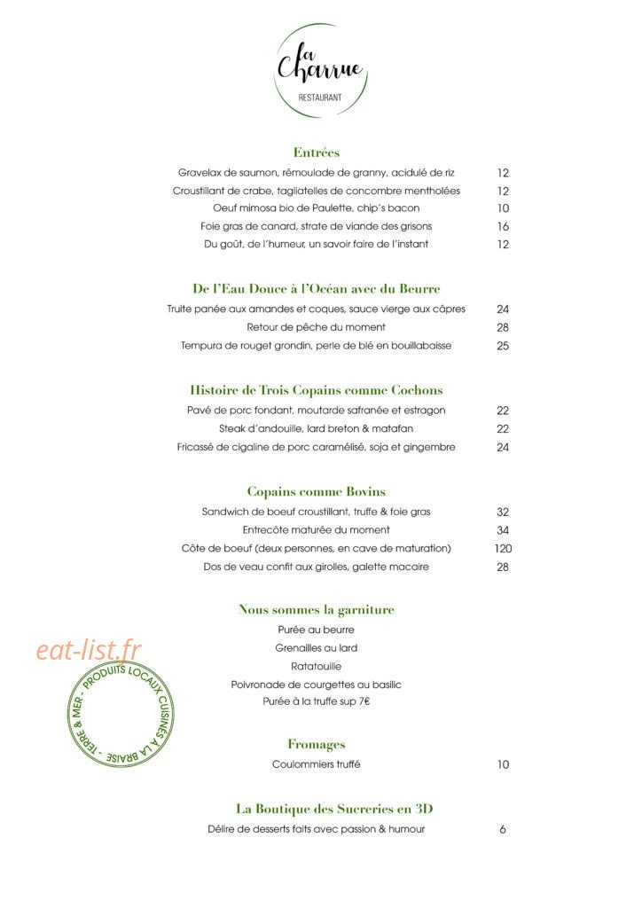 La Charrue — carte page 5