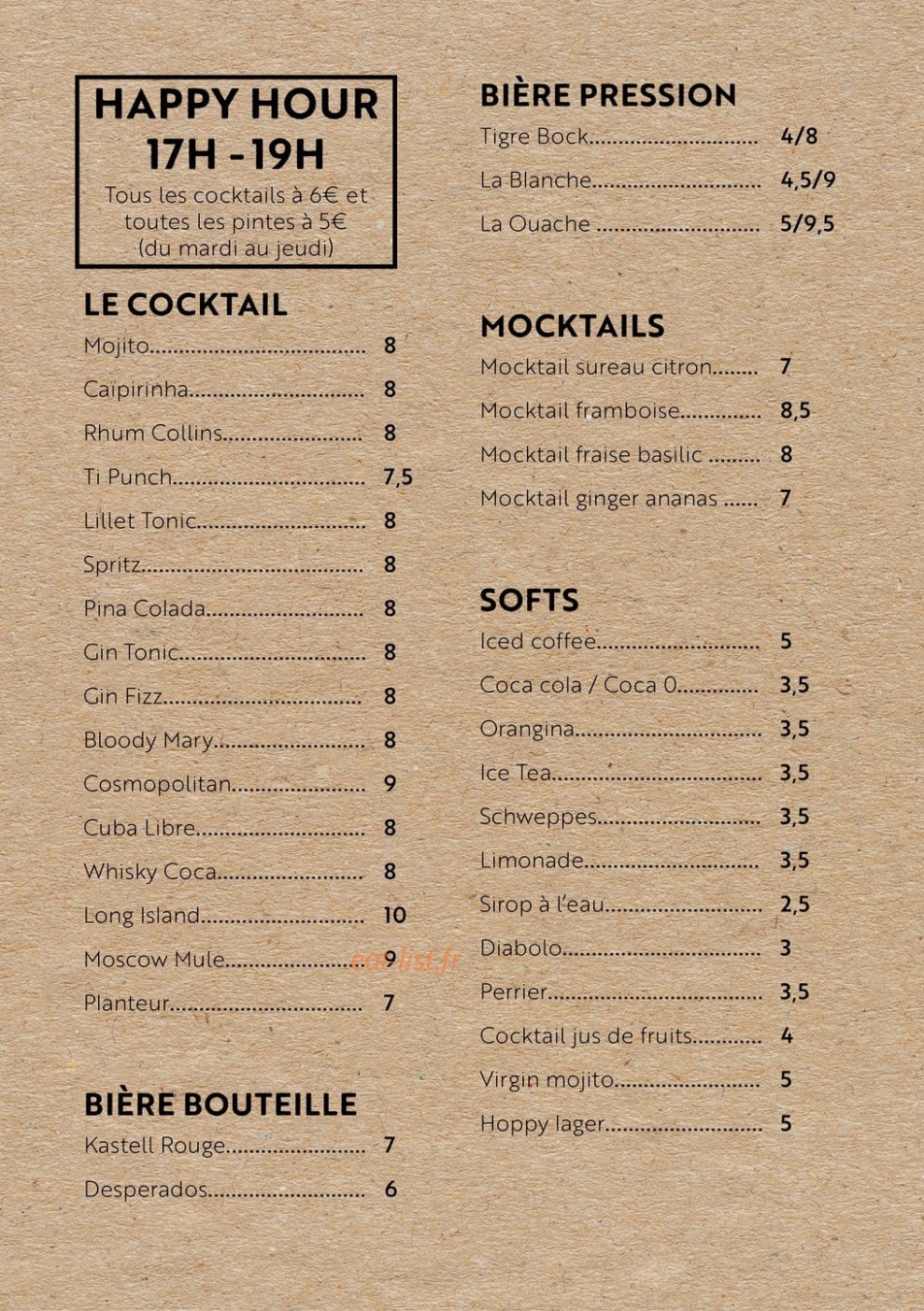 La Charrue — carte page 3