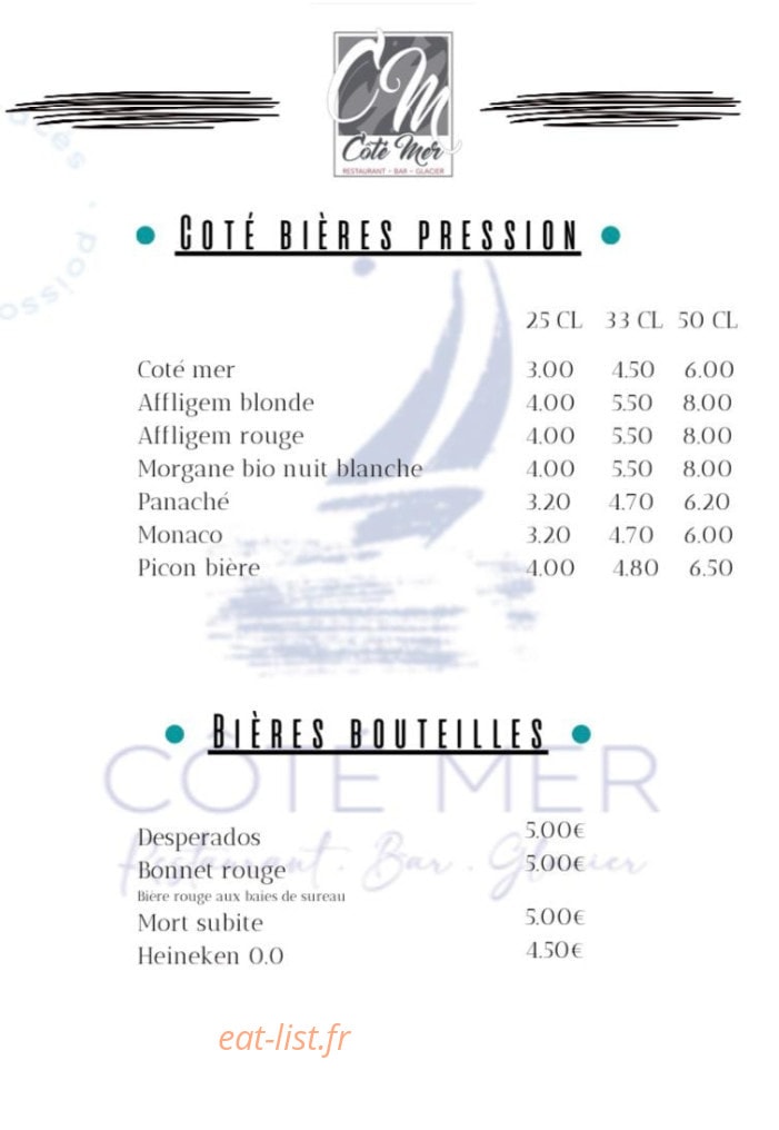 Côté Mer — carte page 7