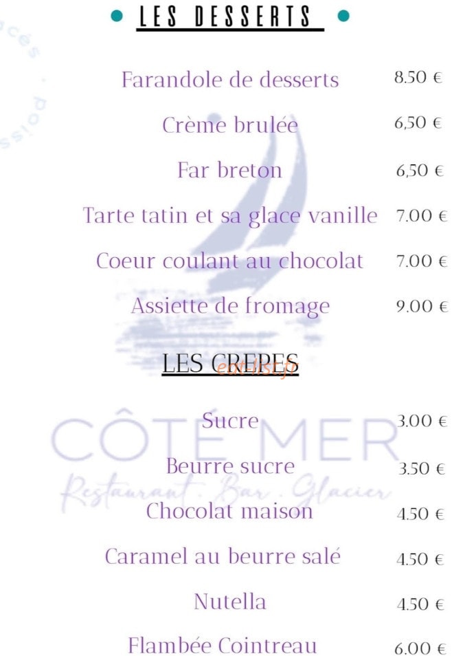 Côté Mer — carte page 4