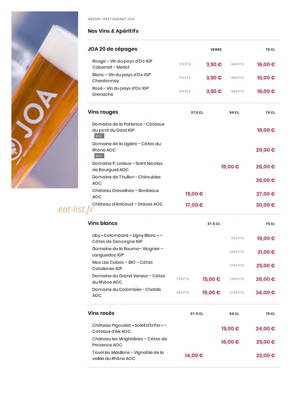 Joa — carte page 6
