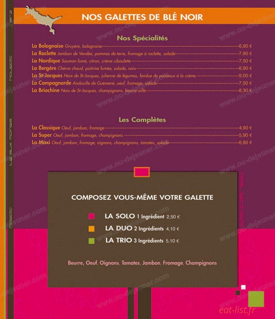 L'Equinoxe — carte page 4