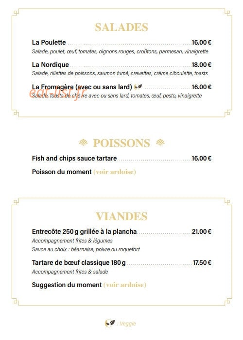 La Croisette — carte page 6