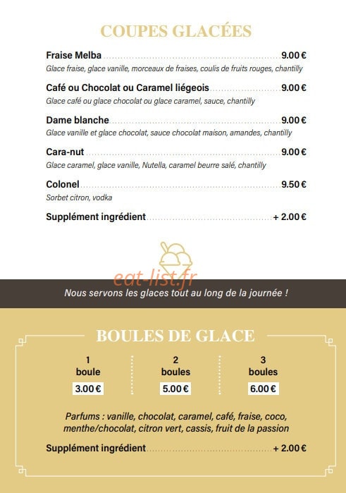 La Croisette — carte page 8