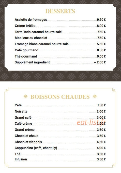 La Croisette — carte page 12