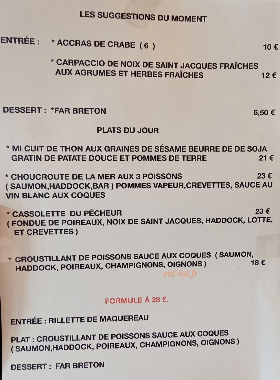 La Grande Cale — carte page 1
