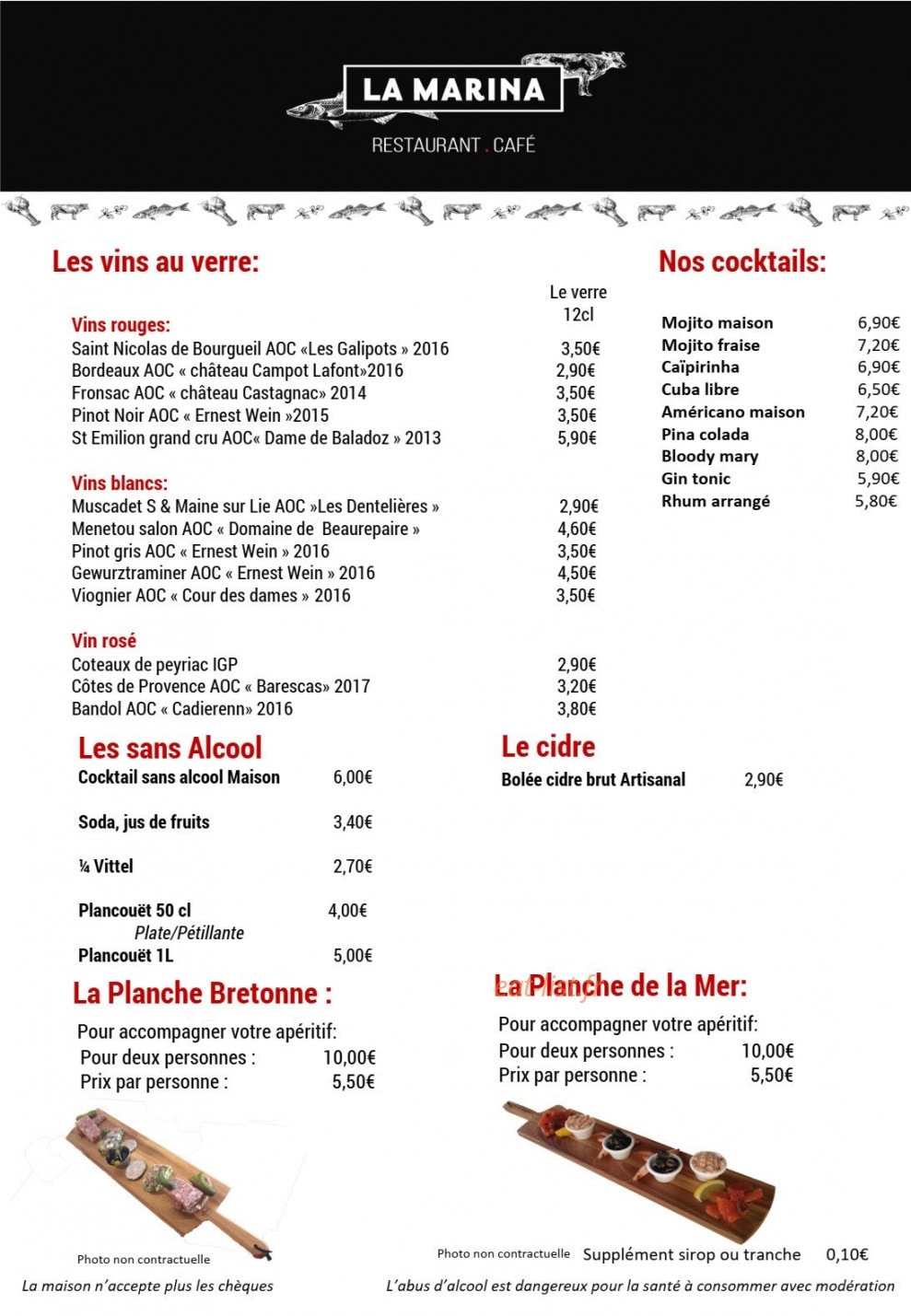 La marina — carte page 3