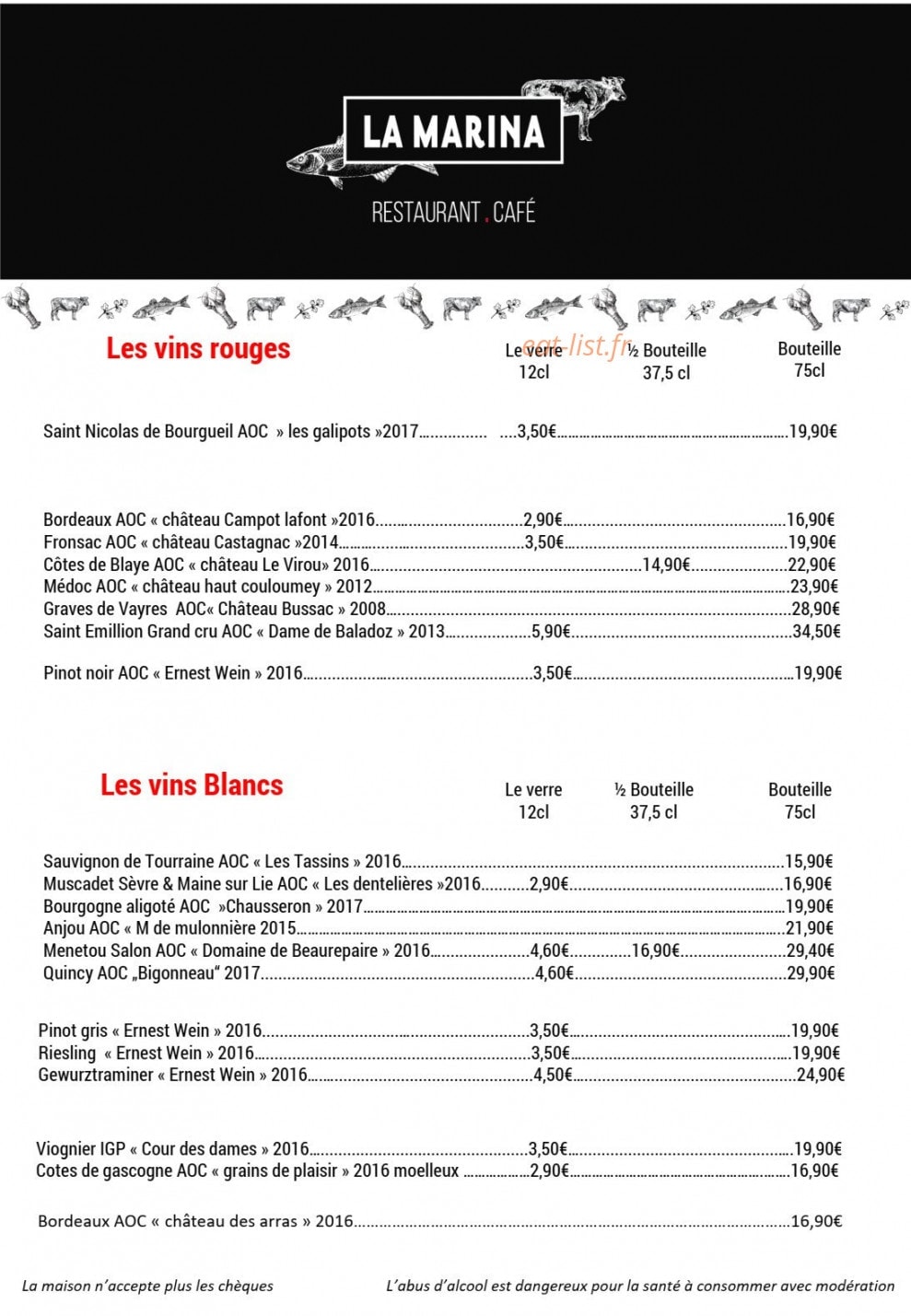 La marina — carte page 10