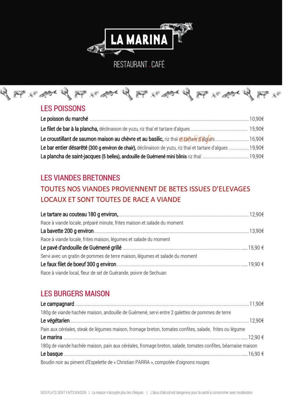 La marina — carte page 6