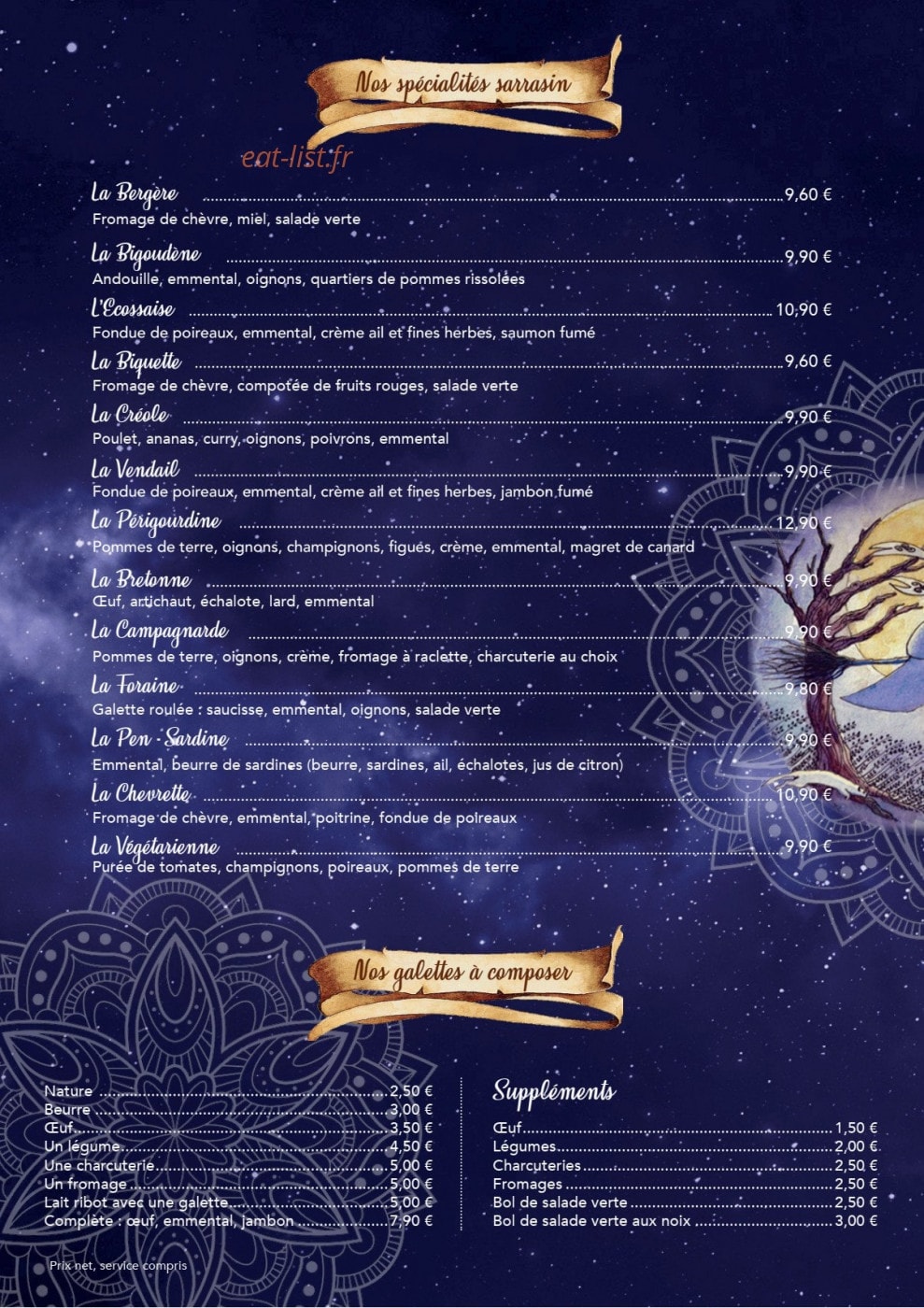 La Sorcière — carte page 2