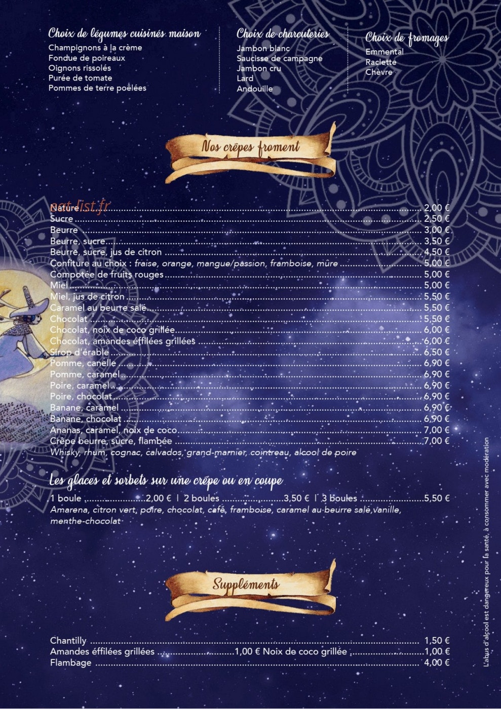 La Sorcière — carte page 3
