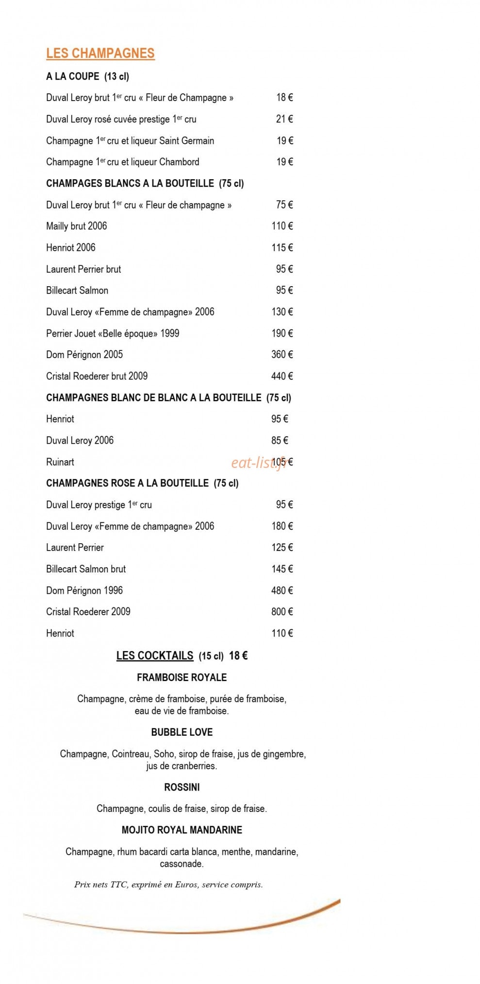 Le BE — carte page 15