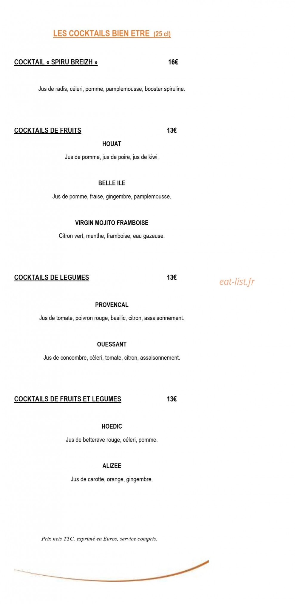 Le BE — carte page 17