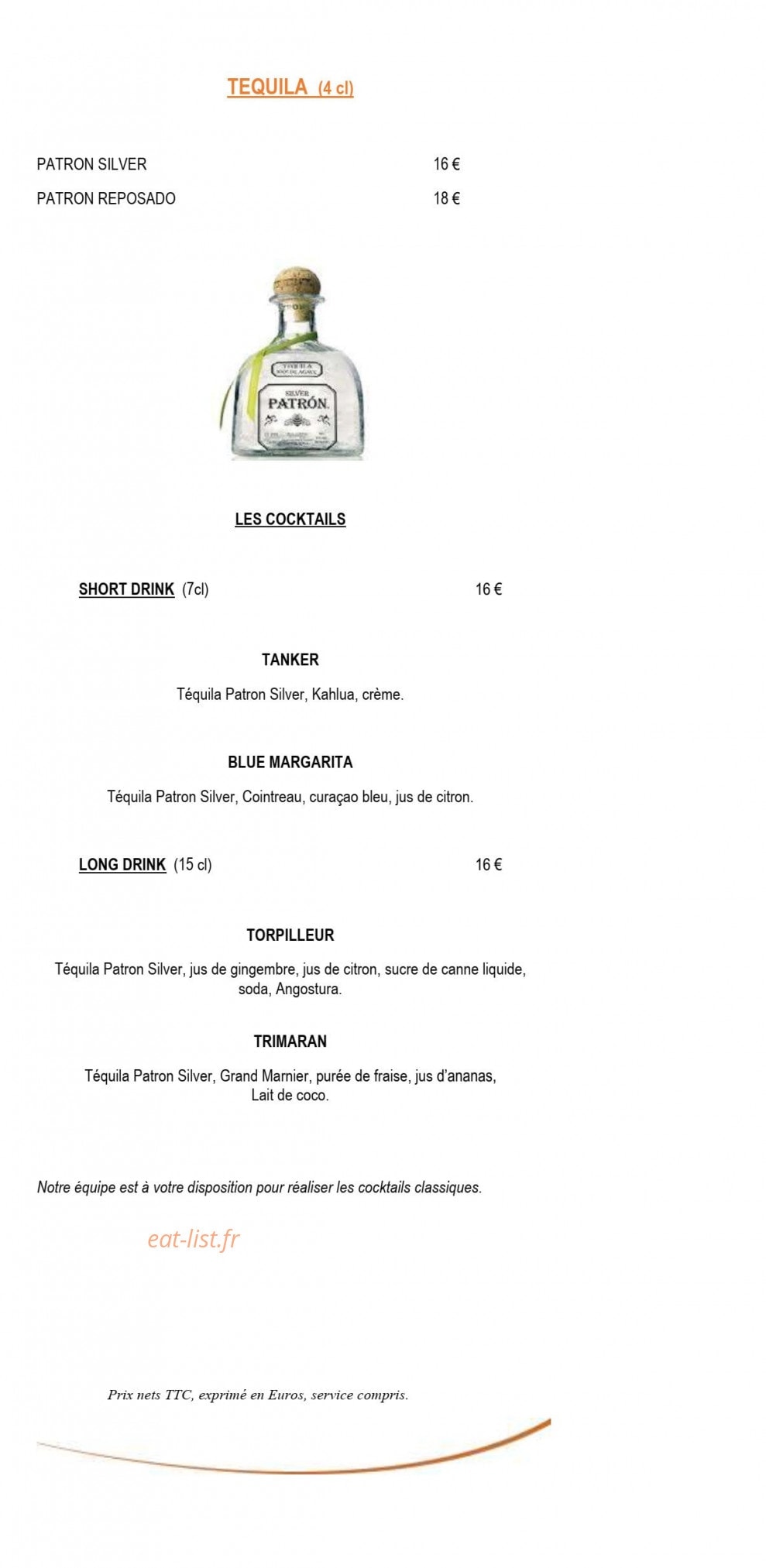 Le BE — carte page 21