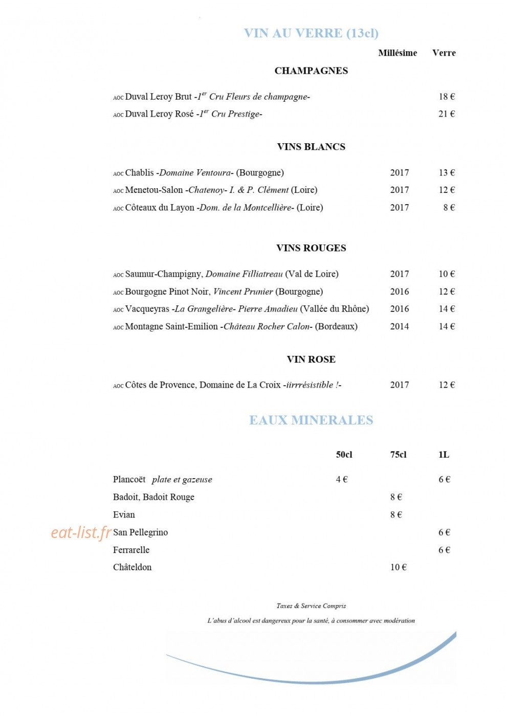 Le BE — carte page 4