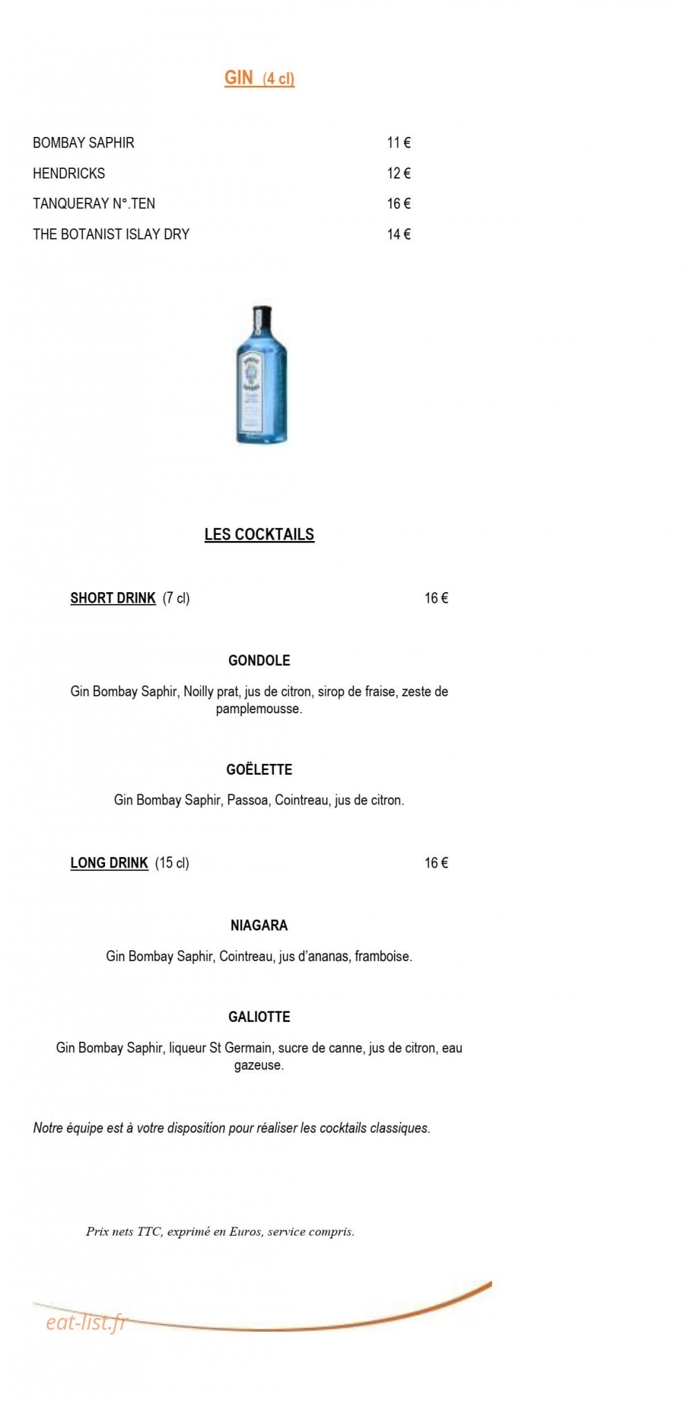 Le BE — carte page 19