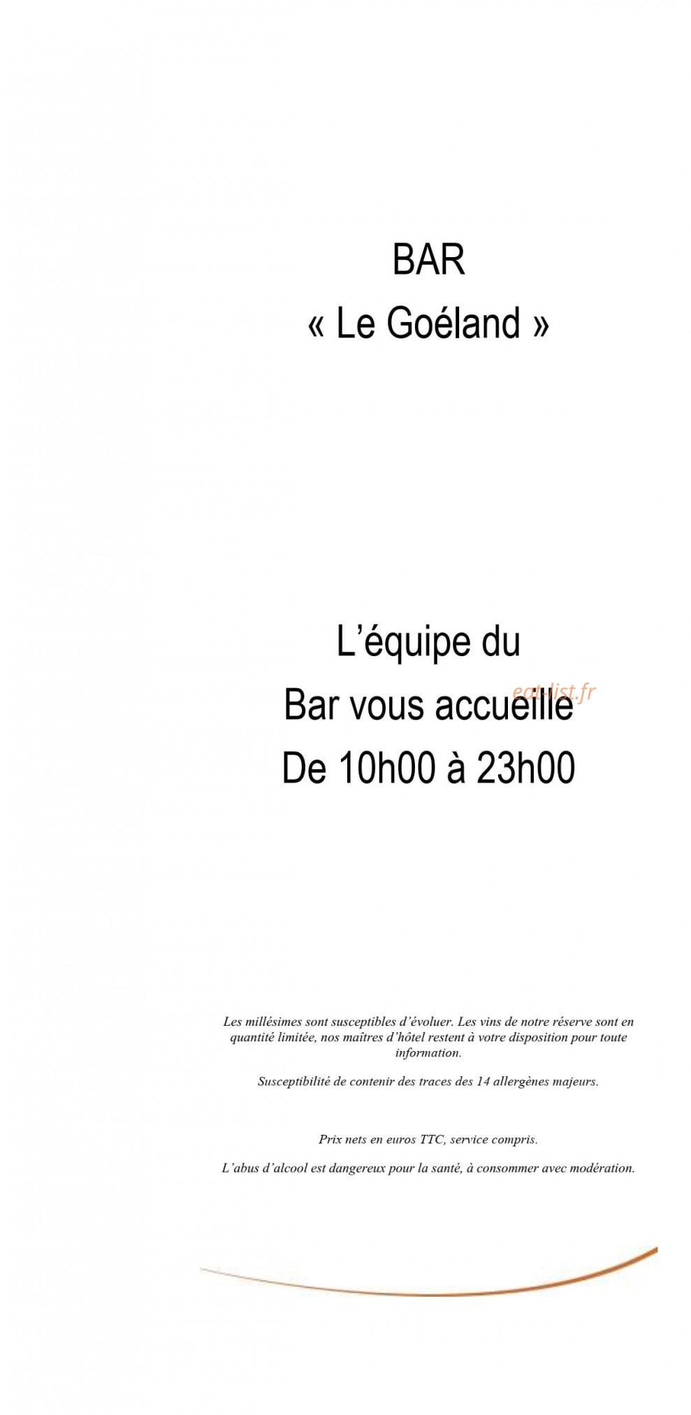 Le BE — carte page 12