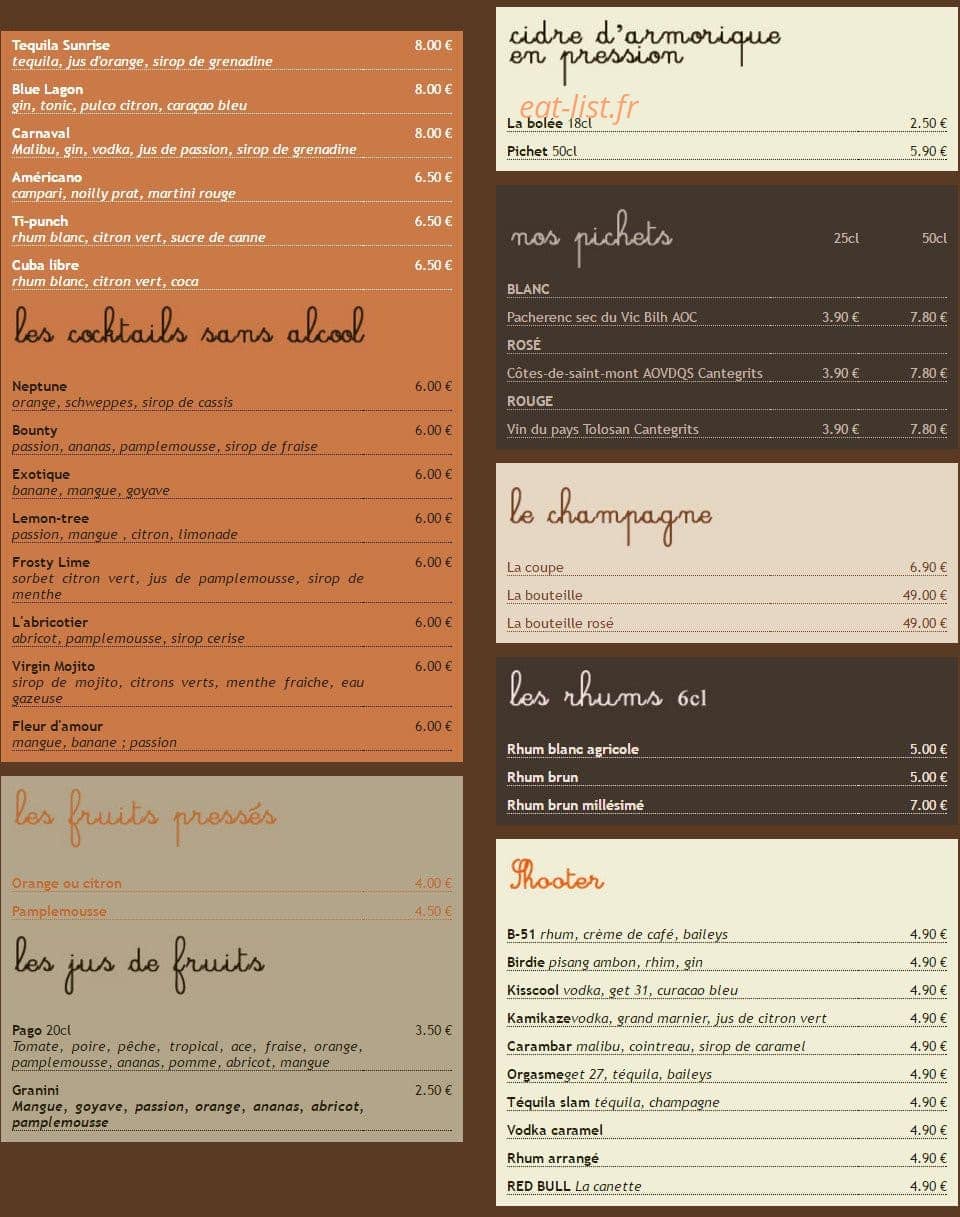 Le cap horn — carte page 6