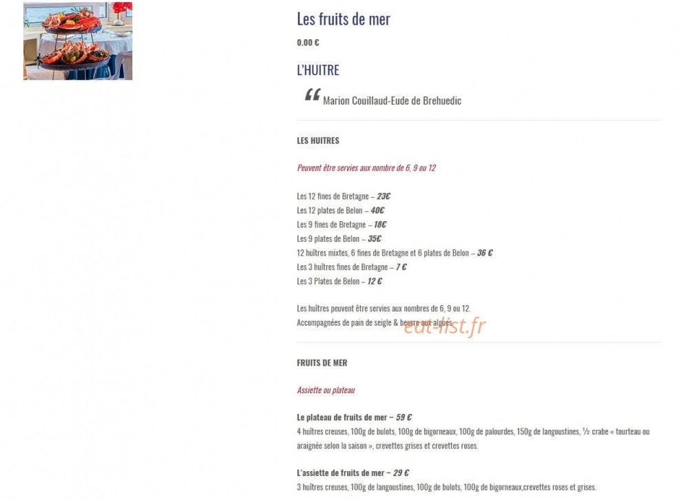 Le Grand Largue — carte page 6