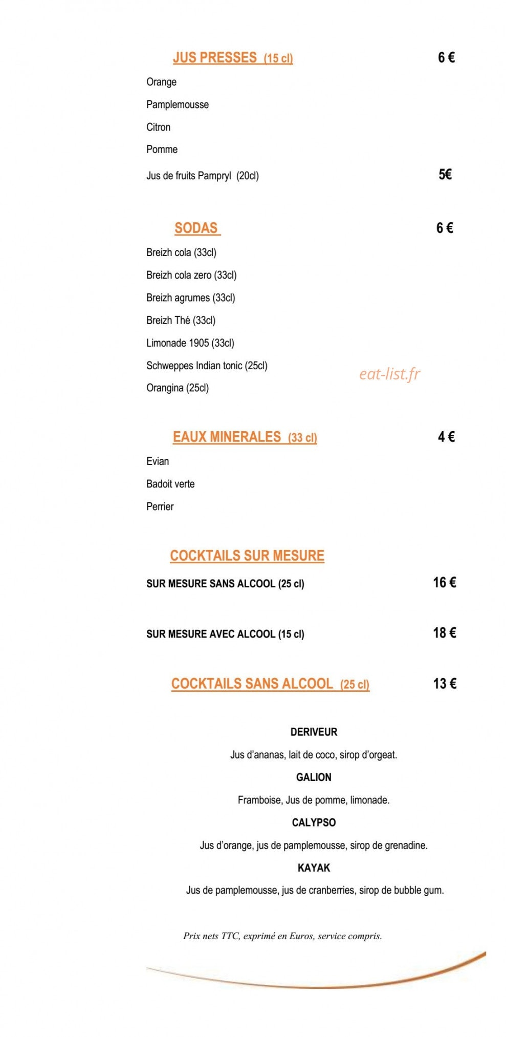 Le Safran — carte page 13