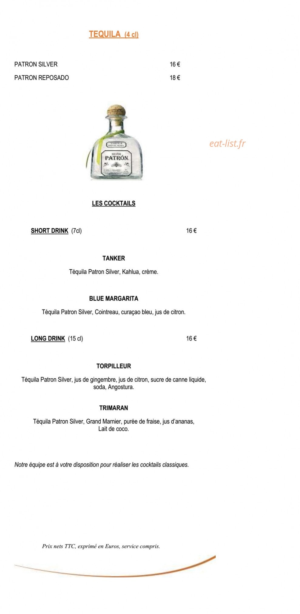 Le Safran — carte page 18