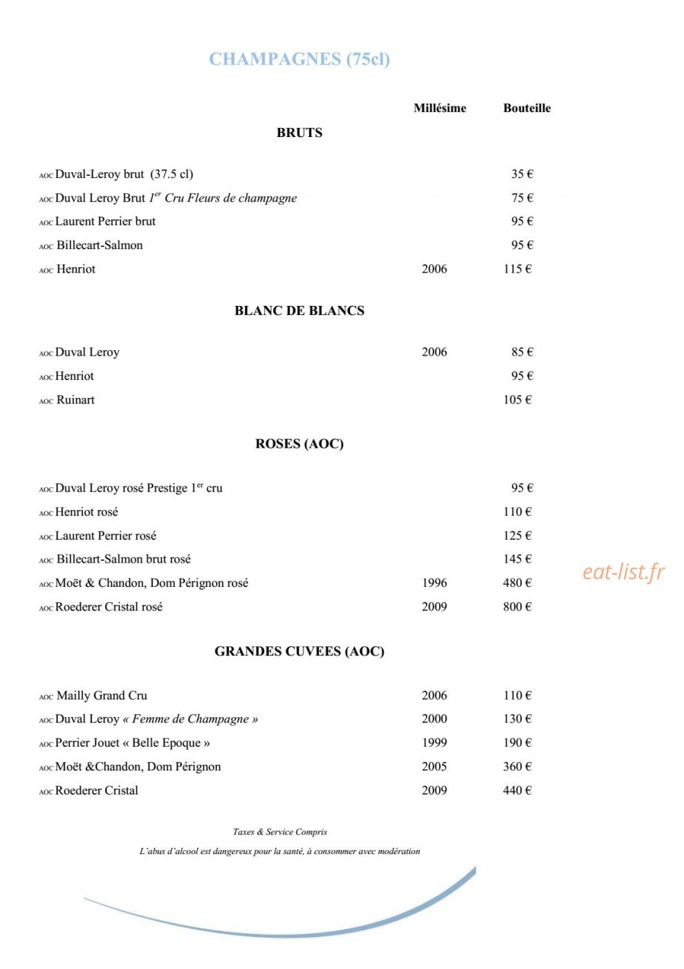 Le Safran — carte page 10