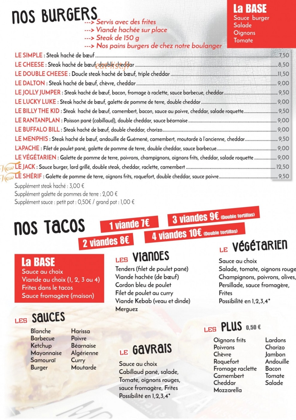 Pizza Mona-Lisa — carte page 2